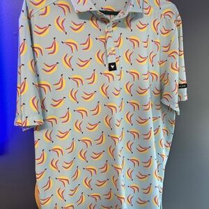 Bad Birdie Men's Golf Polo Size L